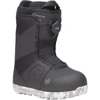 Nidecker - Snowboardstøvler børn - Micron Black til Unisex - Børnetoj Størrelse 20.5 - Sort
