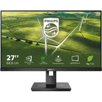 Philips B Line 272B1G - LED-skærm - 27 - 1920 x 1080 Full HD (1080p) @ 75 Hz - IPS - 250 cd/m² - 1000:1 - 4 ms - HDMI, DVI-D, VGA, DisplayPort - højtalere - sort struktur