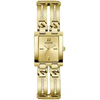 GUESS Analogt ur 'Mod ID' guld