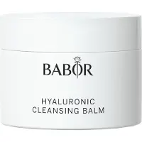 Babor Hyaluronic Cleansing Balm till olja för krävande hud mild rengöring för ansikte infunderat med hyaluronsyra för att hydrera huden 150 ml