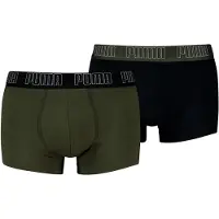 Puma Boksershorts grøn / sort