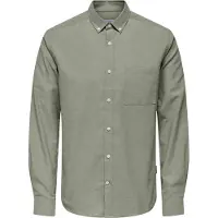 Only & Sons Skjorte 'ONSAlvares' khaki