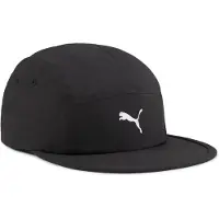 Puma Essentials Running 5 Panel Cap, Accessories, Black, OSFA