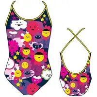 Turbo Happy Flowers Tynd Strop Badedragt