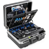B&W tool.case flex - Dokumentmappe til værktøjer - aluminium, groft slag ABS-plastik - sort