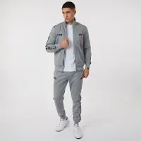 Ellesse Herre Giraldo Tapet Poly Træningstøj Grå