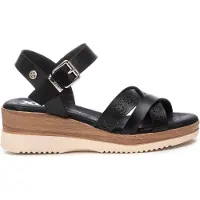 Xti Xtitil kvinder. 14385104-NEGRO Sandaler 143851 sort (38), 3-5 cm, Spænder, Casual