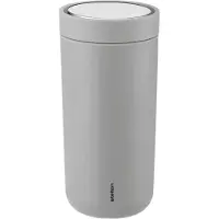 Stelton To Go Click termokrus 0.4 l Mat light grey