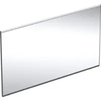 Geberit Spejl option plus sort m/lys 1200x700mm