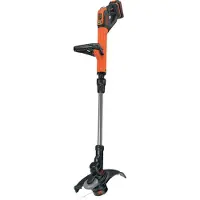Black & Decker STC1820EPC-QW, Græstrimmer, 28 cm, Nylonlinje, D-loop håndtag, 9 mm, 7400 rpm