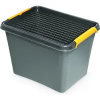 Orplast opbevaringsbeholder Solidstore box - 19 l - grå