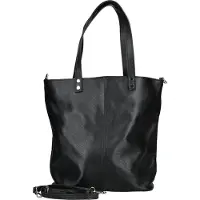 Caprice Satchel, black, made of Leather without heel, Size 1