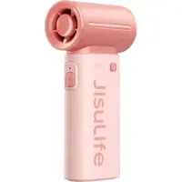 JISULIFE Handheld Fan Life9 3600mAh Portable Mini Blower USB Fan - Pink