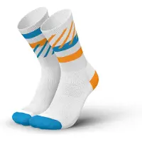 Incylence - Trail running tøj - Running Disrupts White Blue Orange til Unisex - Størrelse 35-38 - Hvid