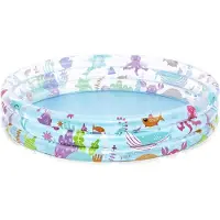Bestway 51004 / 25, Oppustelig pool, 282 L, Rund, 2 År, Underwater, PVC
