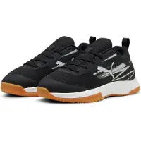 Puma Varion II Indoor Sports Shoes Youth, Shoes, Black/Cool Light Gray/Gum, 34
