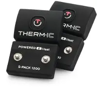 Therm-ic Heat Fusion Uni Heated Ski Socks + S-pack 1200 Batteries Varmesokker