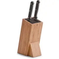 Zeller blok/knivholder til knive, bambus,