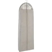 Wenko Lang Tøjpose 60x180 cm – Gråbrun Dragtpose til Frakker & Kjoler (64523100)