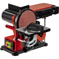Einhell TC-US 380, Bælte-/disksliber, Arbejdsflade, P80, 10 cm, 91,4 cm, 300 W