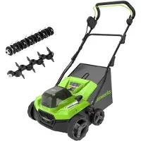 Greenworks Skarifikatorius GD24X2SC38II 2x24 V (be akumuliatoriaus ir pakrovėjo)