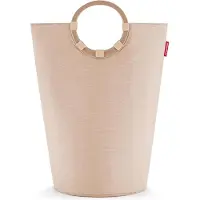 Reisenthel loophome M, Ferskenfarvet, Aluminium, Polyester, Kurv, Twist coffee, Monokromatisk, Indendørs