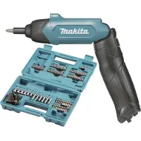 Makita DF001DW - Skruetrækker - ledningfri - 1/4 unbrakosokkel - 4 N·m - 3.6 V