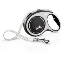 Flexi New Comfort L Tape Leash 8m 50kg Black