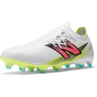 New Balance Furon V7 Pro Fg - Hvid/lilla/neon - Græs (Fg), størrelse 40
