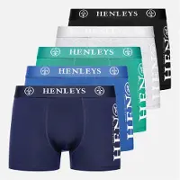 Henleys Herre Kelmack Boxer shorts Flerfarvet