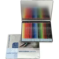 Van Gogh akvarelpastel basic sæt | 24 farver
