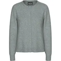 Pieces Cardigan grå-meleret