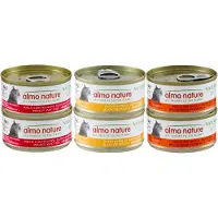 Almo nature Økonomipakke: 24 x 70 g - Blandet pakke med kylling