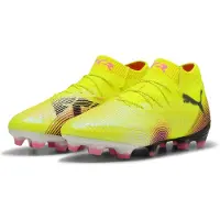 Puma Future 8 Ultimate Fg Audacity - Gul/Sort/pink - Græs (Fg), størrelse 44