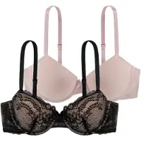 Dorina BH beige / sort
