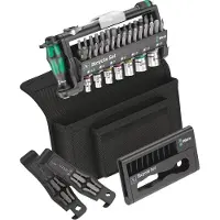 Wera 05004172001, Cykelværktøj, Cykel værktøjssæt, Sort, Grøn, T10, T15, T20, T25, T27, T30, T40, 210 mm, 65 mm