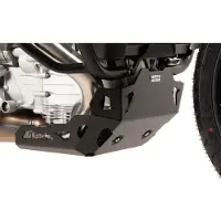 Hepco & becker Motorbeskyttelsesplade Alu MG STELVIO SORT