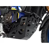 Hepco & becker Motorbeskyttelsesplade Alu TENERE 700 W.R. SORT