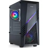 TooQ Tqgcc102-b Biohazard Atx Argb Pc-tårnhus