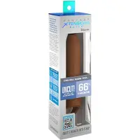 Pipedream Uncut Enhancer with Strap - Tan