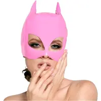 Black Level Vinyl Head Mask Pink