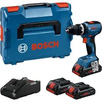 Bosch Professional Gsb 18v-65 + 2 Bat Procore4.0ah + L-boxx Elektrisk Skruetrækker