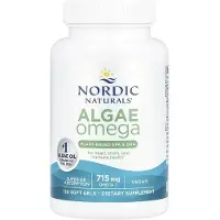 Nordic Naturals , Algae Omega, 120 Mørt Gel