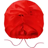 GLOV Hair Bonnet Double Layer Anti-Frizz Satin Hair Bonnet - Red Håndklæde 1 stk.