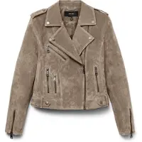 Vero Moda Overgangsjakke 'VMRoycealice' brun / lysebrun