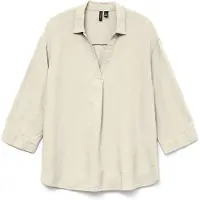 Vero Moda Bluse 'VMLinn' lysebeige