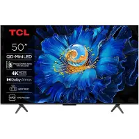 TCL 50C61KS - 50 Diagonal klasse LED-bagbelyst LCD TV - Smart TV - Google TV - 4K UHD (2160p) 3840 x 2160 - HDR