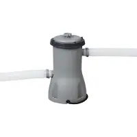 Bestway 58386-3, Patronfilterpumpe, Grå, Pool over jorden, Rund, Patronfilter, Kina