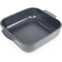 Peugeot APPOLIA kvadratisk fad 28 cm Slate