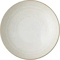 Thomas dyb tallerken 28 cm Nature sand